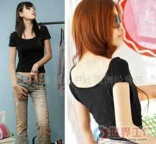 批發(fā)雙面穿大U領打底衫 時尚與實用的完美結(jié)合